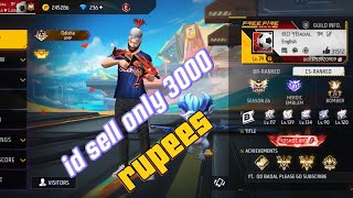 my id sell only 3000 rupees  scar max mp40 max ump max  80 level grand master id  od badal [upl. by Barolet]