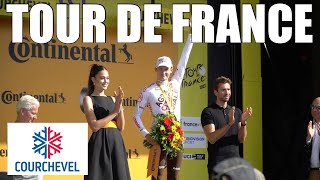 TOUR DE FRANCE 2023  COURCHEVEL ALTIPORT LFLJ VLOG [upl. by Darcy]