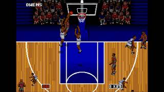 NBA Action 95 Starring David Robinson Gameplay Genesis [upl. by Lucy836]