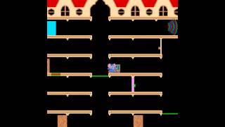 Arcade Game Mappy 1983 Namco [upl. by Afihtan]