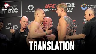 Volkov and Pavlovich Heated Argument  Ali Abdelaziz Involved [upl. by Anatollo]