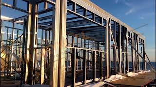 Estructura Steel Framing Bahia Blanca Techo Cabriadas [upl. by Vetter]