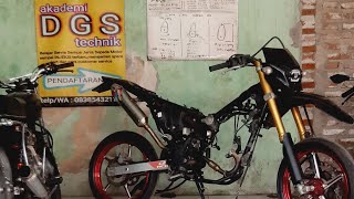 crf bore up 215 cc full tutorial tanpa rahasia [upl. by Poree]