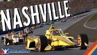 Testing IndyCars Nashville SS Finale with iRacings AI [upl. by Richmound165]