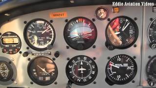 Training spins in the Piper Tomahawk PA38 [upl. by Oah]