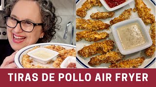 🍗 ALITAS de POLLO en Freidora de Aire ¡SIN ACEITE Crujientes y Deliciosas 🤤 100 Recetas en Airfyer [upl. by Rorke676]