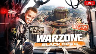 🔴 LIVE  NEW SEASON 1 BLACK OPS 6 WARZONE UPDATE  AREA 99 GAMEPLAY [upl. by Recor298]