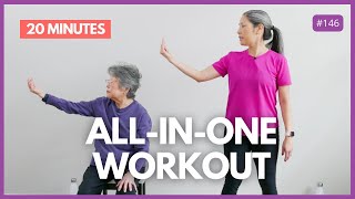 All in One Workout  Exercises for Seniors Beginners [upl. by Jacky]