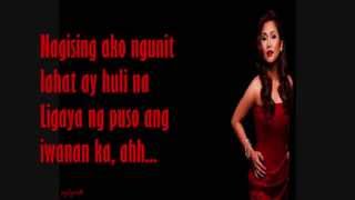 Sheryn Regis  Sinungaling Mong Puso LYRICS [upl. by Celik938]