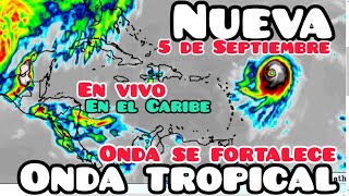 Nueva onda tropical onda tropical en el Caribe se fortalece [upl. by Colvert608]