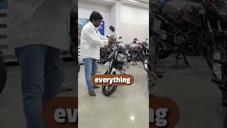 1st CNG Bajaj Bike world cngbajaj bajaj125cng trending viral viralvideo trends [upl. by Nylleoj227]