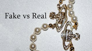 Real vs Fake Vivienne Westwood Necklace  How to Spot the Difference [upl. by Nalod]