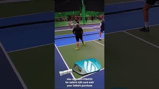 💪Switching Hands and Leftie Advantage pickleballhighlights pickleball sports sporthighlights [upl. by Enrahs420]