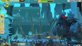 Monkey Quest Boss Fight FoulBreath the Troll New Version [upl. by Llenrag]