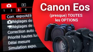 Tuto Photo Canon EOS  mode demploi  presque TOUTES les OPTIONS [upl. by Eilatam]