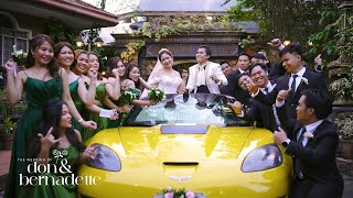 The Wedding of Don 🧡 Bernadette at Fernwood Gardens Quezon City [upl. by Dnomzed]