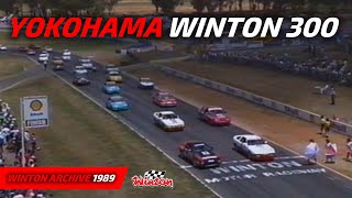 Yokohama Winton 300 at Winton Motor Raceway  3rd December 1989 [upl. by Aihsyt]