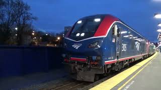 Northbound Amtrak 14 departs the Tacoma Dome Station [upl. by Brawley]