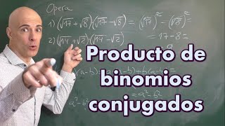 Producto de binomios conjugados [upl. by Irrep]