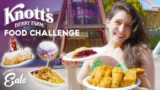 Ultimate Knotts Berry Farm Challenge Trying All Of The Boysenberry Treats [upl. by Akirehs565]