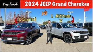 2024 Jeep Grand Cherokee L Limited vs 2024 Jeep Grand Cherokee L Altitude X [upl. by Lateh]