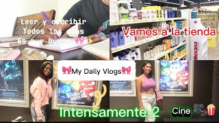 VLOGS Vamos al cine 🎥🍿  Intensamente2  Vamos a la Tienda May Daily Vlogs🎀✨🤍💕 [upl. by Persson369]