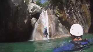 Canyoning pulischellu en corse [upl. by Aneehsirk]