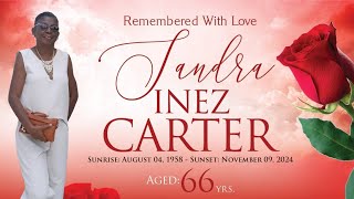 Celebrating the Life of Sandra Inez Carter [upl. by Opaline]