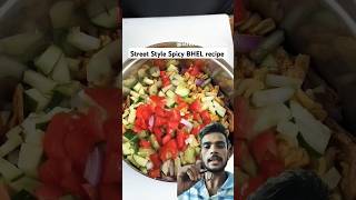 Street Style Spicy BHEL recipe food foodie recipe streetfood bhel bhelpurichaat spicy shorts [upl. by Fulcher]