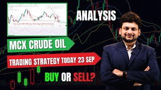 MCX Crude Oil View 23 September By Mayank Kumar Gupta  Star Of Market Advice [upl. by Auos]