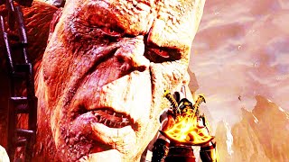 God of War 3 Remastered Cronos Boss Fight PS4 1080p 60fps [upl. by Garling289]