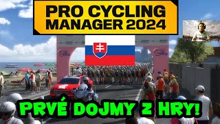 Pro Cycling Manager 2024 SKCZ  Moje prvé dojmy z hry [upl. by Nedearb64]