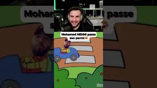 Mohammed HENNI passe le permis fun react mohamedhenni [upl. by Sophy992]