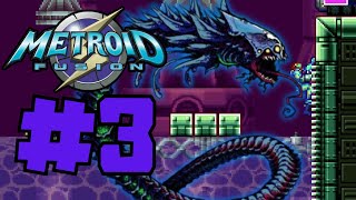 Metroid Fusion Gameplay Walkthrough Part 3  SERRIS BOSS [upl. by Alrad]