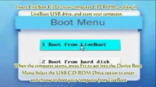 How to repair your hard drive without data lost  Wondershare liveboot [upl. by Aivlis]