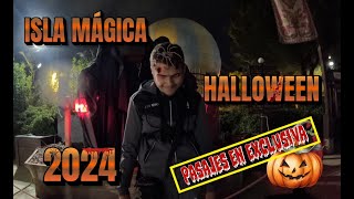 Así es Halloween en Isla Mágica 2024 quotPasajes en Exclusivaquot [upl. by Ycul]