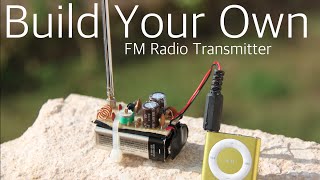 How to build a FM radio transmitter [upl. by Sheffie757]