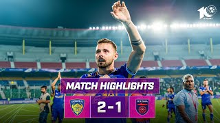 Match Highlights  Chennaiyin FC 21 Odisha FC  MW 18  ISL 202324 [upl. by Hgalehs908]