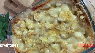 COMMENT FAIRE UN GRATIN DE CHOUFLEUR AU MICROONDE RAPIDEMENT RECETTE TRÈS SIMPLE ET DÉLICIEUSE [upl. by Naletak]