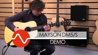 Mayson DM5S Smart Concept guitar DEMO [upl. by Larochelle]