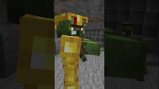 Zombie Villager Cure Minecraft Fact you may not know shorts minecraft [upl. by Ahsot]