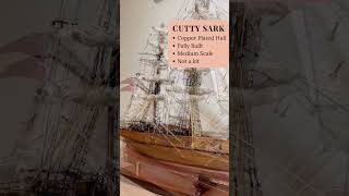 Cutty Sark Ship Model woodenships shipmodel cuttysark woodenshipmodel [upl. by Anahsar]