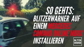 So gehts Blitzerwarner auf einem Mercedes Comand Online MBUX installieren [upl. by Siari]