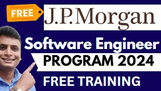 JP Morgan Software Engineering Program 2024  Free Training Full Stack Web Programming Internship [upl. by Avle403]