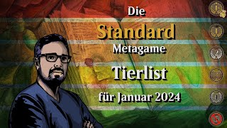 Das Standard Metagame 2024  Sol4r1s Tierlists [upl. by Imotih]