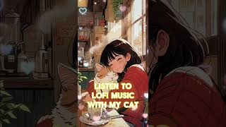 CoffeeTime Lofi cafe cat  Lovely cat shorts lofi cat music relaxing [upl. by Ware142]