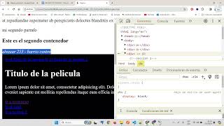 HTML etiquetas html a nivel de bloque y a nivel de linea [upl. by Line]