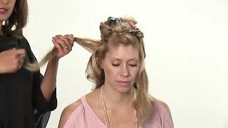 How do I Curl Hair With a Big Barrel Curling Iron [upl. by Ellehcyar]