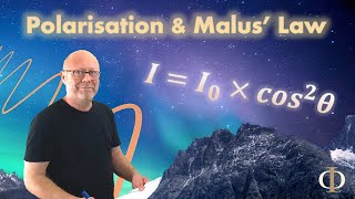 Malus Law derivation and use  What is Intensity Polarisation Part 2  Waves  Physics [upl. by Caia]