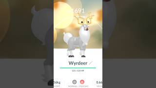 New debut 🤯 Wyrdeer in pokemon go [upl. by Aysahc313]